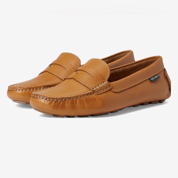 Eastland Shoes - New in Box Eastland sz11 Women’s Patricia Camel color Leather Slip-On Loafers…